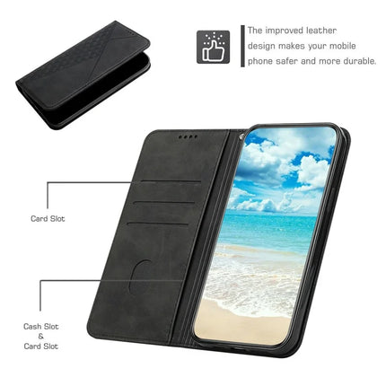For Samsung Galaxy A36 5G Phone Cover Imprinted PU Leather Wallet Stand Case