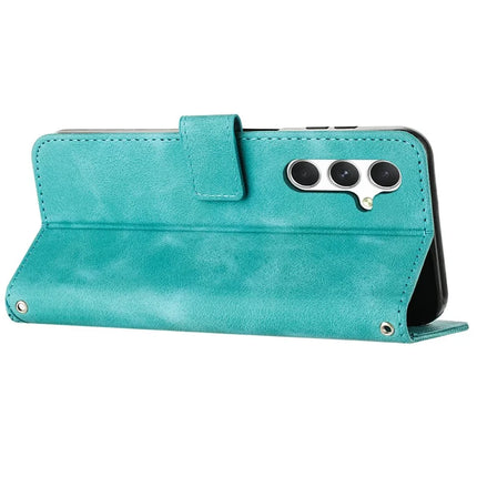 For Samsung Galaxy A36 5G Case Handbag Imprinted Triangle Leather Phone Cover