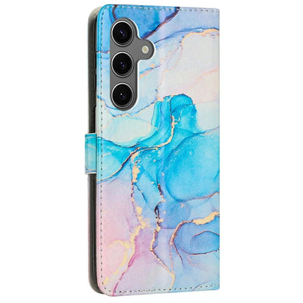 For Samsung Galaxy A36 5G Stand Case Marble Pattern PU Leather Wallet Phone Cover