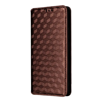 For Oppo Reno13 5G (Global) Wallet Case Rhombus Imprinted Leather Phone Cover