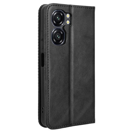 For Oukitel C58 Pro / C58 Leather Case Wallet Stand Retro Texture Phone Cover