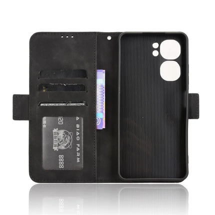 For Oukitel C58 Pro / C58 Leather Case Phone Wallet Cover with Multiple Card Slots