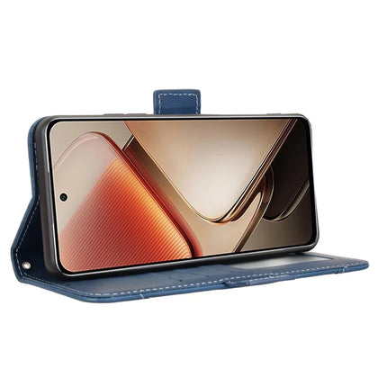 For Oukitel C58 Pro / C58 Leather Case Phone Wallet Cover with Multiple Card Slots
