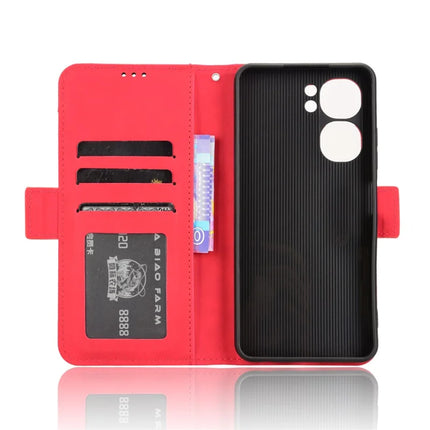 For Oukitel C58 Pro / C58 Leather Case Phone Wallet Cover with Multiple Card Slots