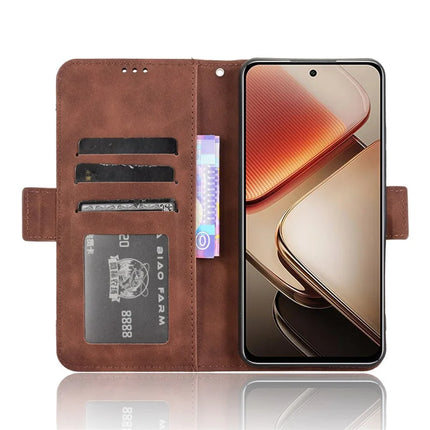 For Oukitel C58 Pro / C58 Leather Case Phone Wallet Cover with Multiple Card Slots