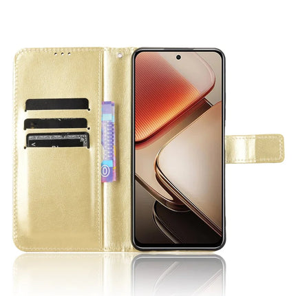 For Oukitel C58 Pro / C58 Case Crazy Horse Texture PU Leather Phone Wallet Cover