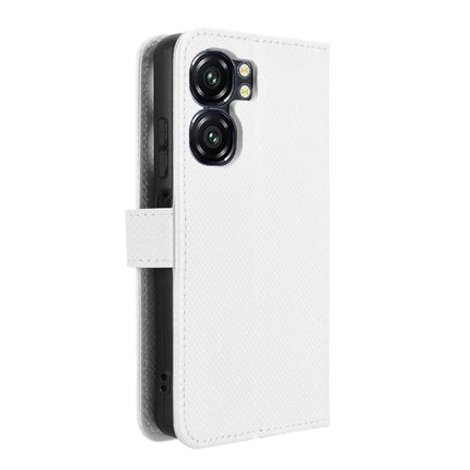 For Oukitel C58 Pro / C58 Case PU Leather Diamond Texture Wallet Phone Cover