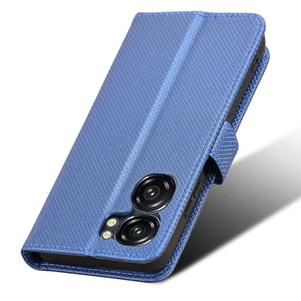 For Oukitel C58 Pro / C58 Case PU Leather Diamond Texture Wallet Phone Cover