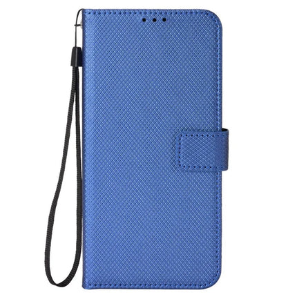 For Oukitel C58 Pro / C58 Case PU Leather Diamond Texture Wallet Phone Cover