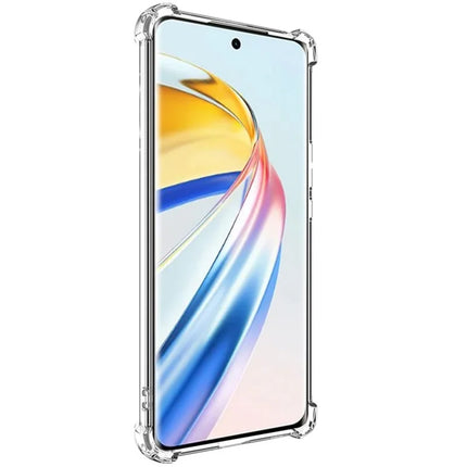 IMAK UX-4 Series For Honor X9b 5G / Magic6 Lite 5G Case Straight Frame Four Corner Shockproof Clear TPU Cover