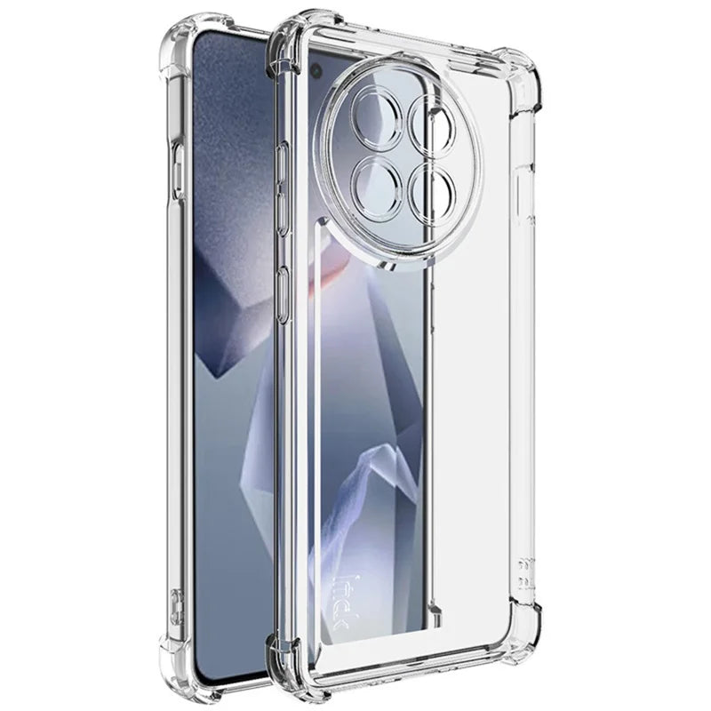 ShopCaseCart Cover Case OnePlus Ace 5 Pro 5G / 13R 5G / Ace 5 5G Protective cover Straight Frame Four Corner Impact-resistant Clear TPU Guard