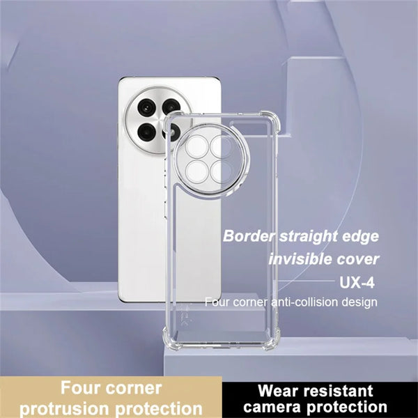 ShopCaseCart Cover Case OnePlus Ace 5 Pro 5G / 13R 5G / Ace 5 5G Protective cover Straight Frame Four Corner Impact-resistant Clear TPU Guard