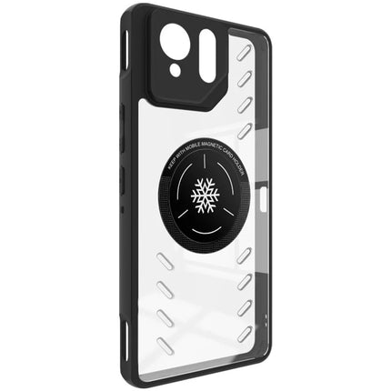 IMAK UX-9A For Asus ROG Phone 9 Pro 5G  /  Phone 9 5G Clear Case Heat Dissipation PC TPU Phone Cover