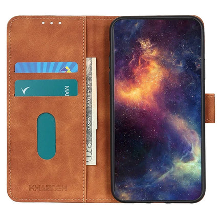 KHAZNEH For OnePlus 13R 5G / Ace 5 5G Case PU Leather Retro Texture Phone Cover