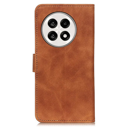 KHAZNEH For OnePlus 13R 5G / Ace 5 5G Case PU Leather Retro Texture Phone Cover