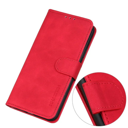 KHAZNEH For OnePlus 13R 5G / Ace 5 5G Case PU Leather Retro Texture Phone Cover