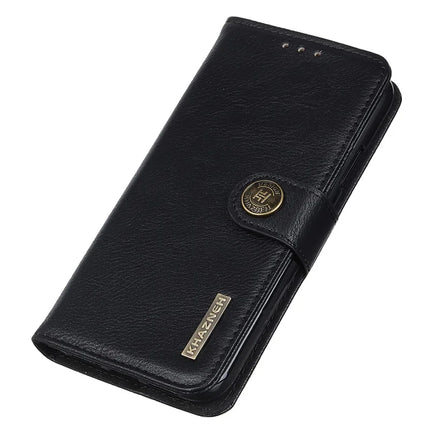 KHAZNEH For OnePlus 13R 5G / Ace 5 5G Wallet Case Cowhide Texture Leather Flip Phone Cover