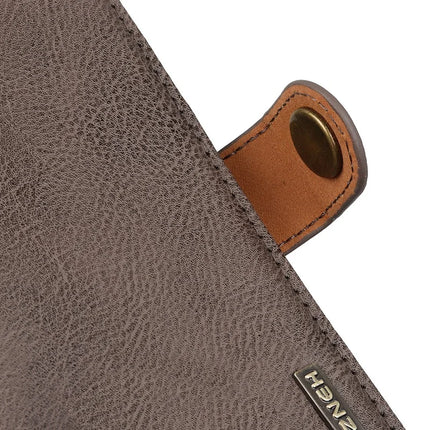 KHAZNEH For OnePlus 13R 5G / Ace 5 5G Wallet Case Cowhide Texture Leather Flip Phone Cover