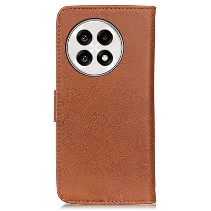 KHAZNEH For OnePlus 13R 5G / Ace 5 5G Wallet Case Cowhide Texture Leather Flip Phone Cover