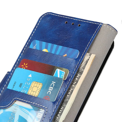 For OnePlus 13R 5G / Ace 5 5G Leather Case Wallet Phone Cover Crazy Horse Texture