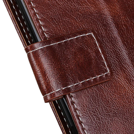 For OnePlus 13R 5G / Ace 5 5G Leather Case Wallet Phone Cover Crazy Horse Texture
