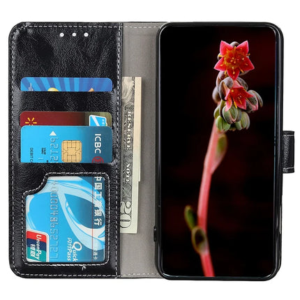 For OnePlus 13R 5G / Ace 5 5G Leather Case Wallet Phone Cover Crazy Horse Texture