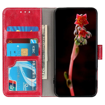 For OnePlus 13R 5G / Ace 5 5G Leather Case Wallet Phone Cover Crazy Horse Texture