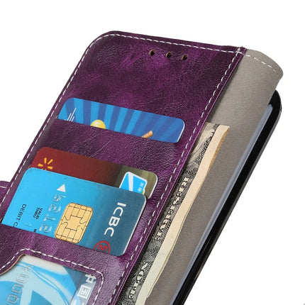 For OnePlus 13R 5G / Ace 5 5G Leather Case Wallet Phone Cover Crazy Horse Texture
