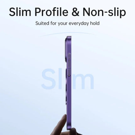 For iPhone 16 Pro Case Compatible with MagSafe Hard PC Kickstand Phone Cover