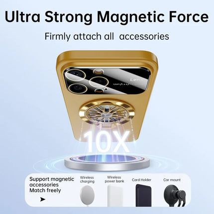 For iPhone 16 Pro Case Compatible with MagSafe Hard PC Kickstand Phone Cover