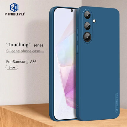 For Samsung Galaxy A36 5G PINWUYO Sense Series Liquid Silicone TPU Phone Case