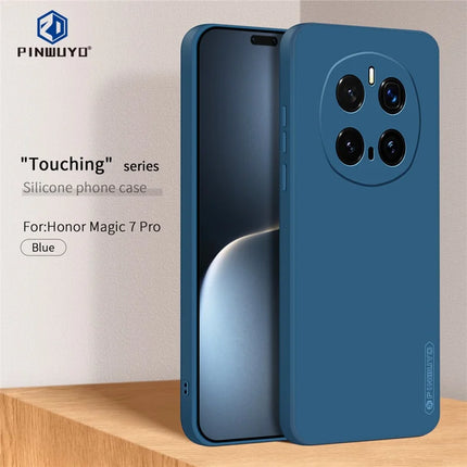 For Honor Magic7 Pro 5G PINWUYO Sense Series Liquid Silicone TPU Phone Case
