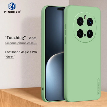 For Honor Magic7 Pro 5G PINWUYO Sense Series Liquid Silicone TPU Phone Case