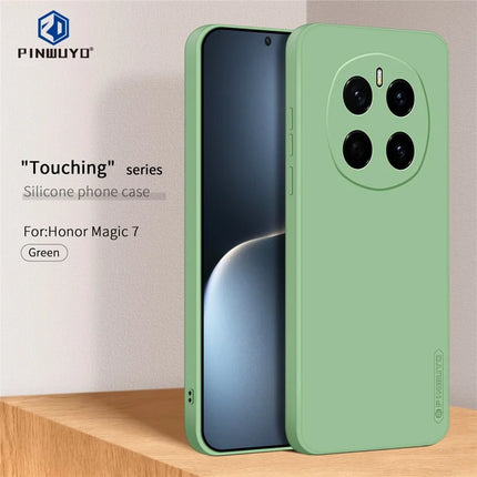 For Honor Magic7 5G PINWUYO Sense Series Liquid Silicone TPU Phone Case