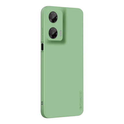 For Motorola Moto G35 5G PINWUYO Sense Series Liquid Silicone TPU Phone Case - Green