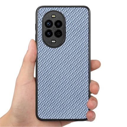 For Huawei nova 13 Pro 5G Case Carbon Fiber Texture PU+PC+TPU Phone Back Cover