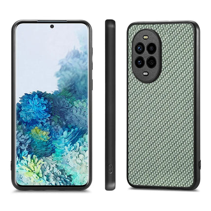 For Huawei nova 13 Pro 5G Case Carbon Fiber Texture PU+PC+TPU Phone Back Cover