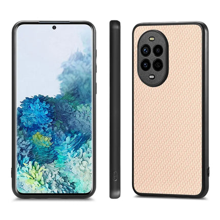 For Huawei nova 13 Pro 5G Case Carbon Fiber Texture PU+PC+TPU Phone Back Cover