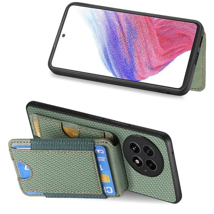 For OnePlus 13 Case with Card Holder Kickstand Leather Back Cover