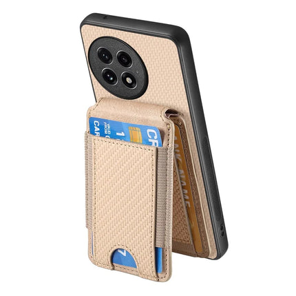 For OnePlus 13 Case with Card Holder Kickstand Leather Back Cover
