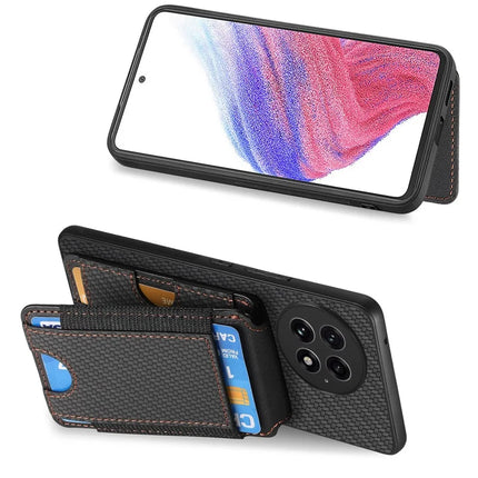 For OnePlus 13 Case with Card Holder Kickstand Leather Back Cover