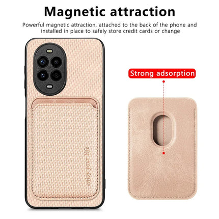 For Huawei nova 13 Pro 5G Case Magnetic Detachable Card Holder Phone Back Cover