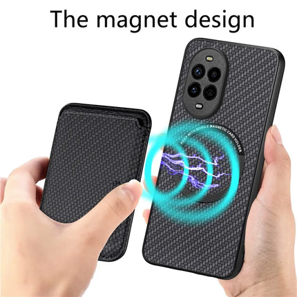 For Huawei nova 13 Pro 5G Case Magnetic Detachable Card Holder Phone Back Cover
