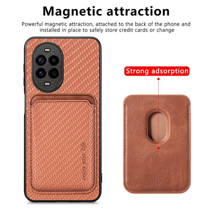 For Huawei nova 13 Pro 5G Case Magnetic Detachable Card Holder Phone Back Cover