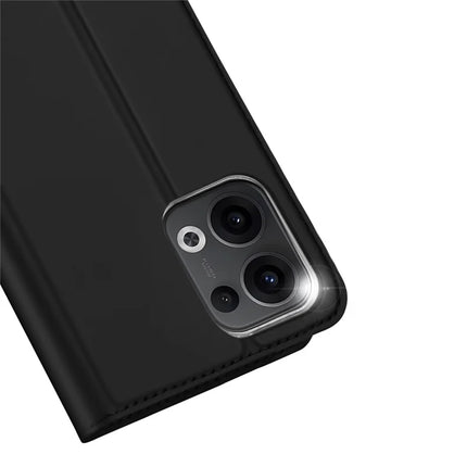 For Oppo Reno13 5G (Global) Case DUX DUCIS Skin Pro Series Leather Stand Cover Card Holder