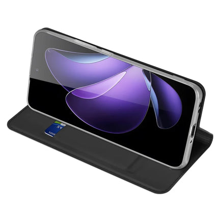 For Oppo Reno13 5G (Global) Case DUX DUCIS Skin Pro Series Leather Stand Cover Card Holder