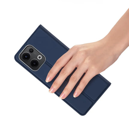 For Oppo Reno13 5G (Global) Case DUX DUCIS Skin Pro Series Leather Stand Cover Card Holder