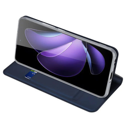 For Oppo Reno13 Pro 5G Case DUX DUCIS Skin Pro Series Leather Stand Cover Card Holder
