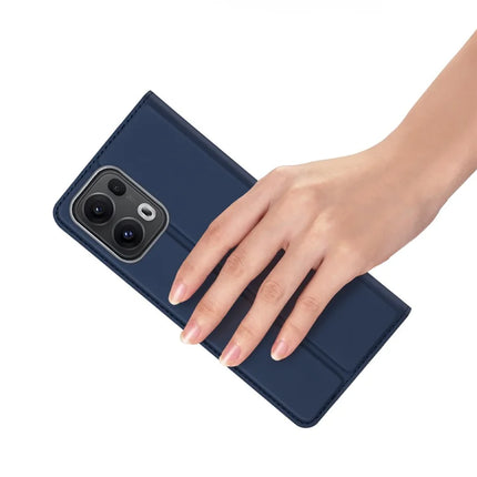 For Oppo Reno13 Pro 5G Case DUX DUCIS Skin Pro Series Leather Stand Cover Card Holder