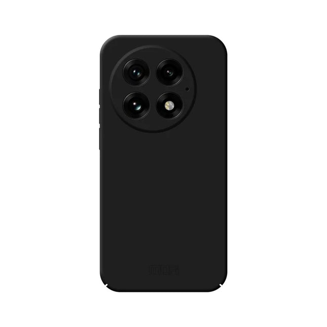 For OnePlus 13 MOFI JK Qin Series Skin-Touch Matte Phone Case Acrylic+TPU Shockproof Cover - Black